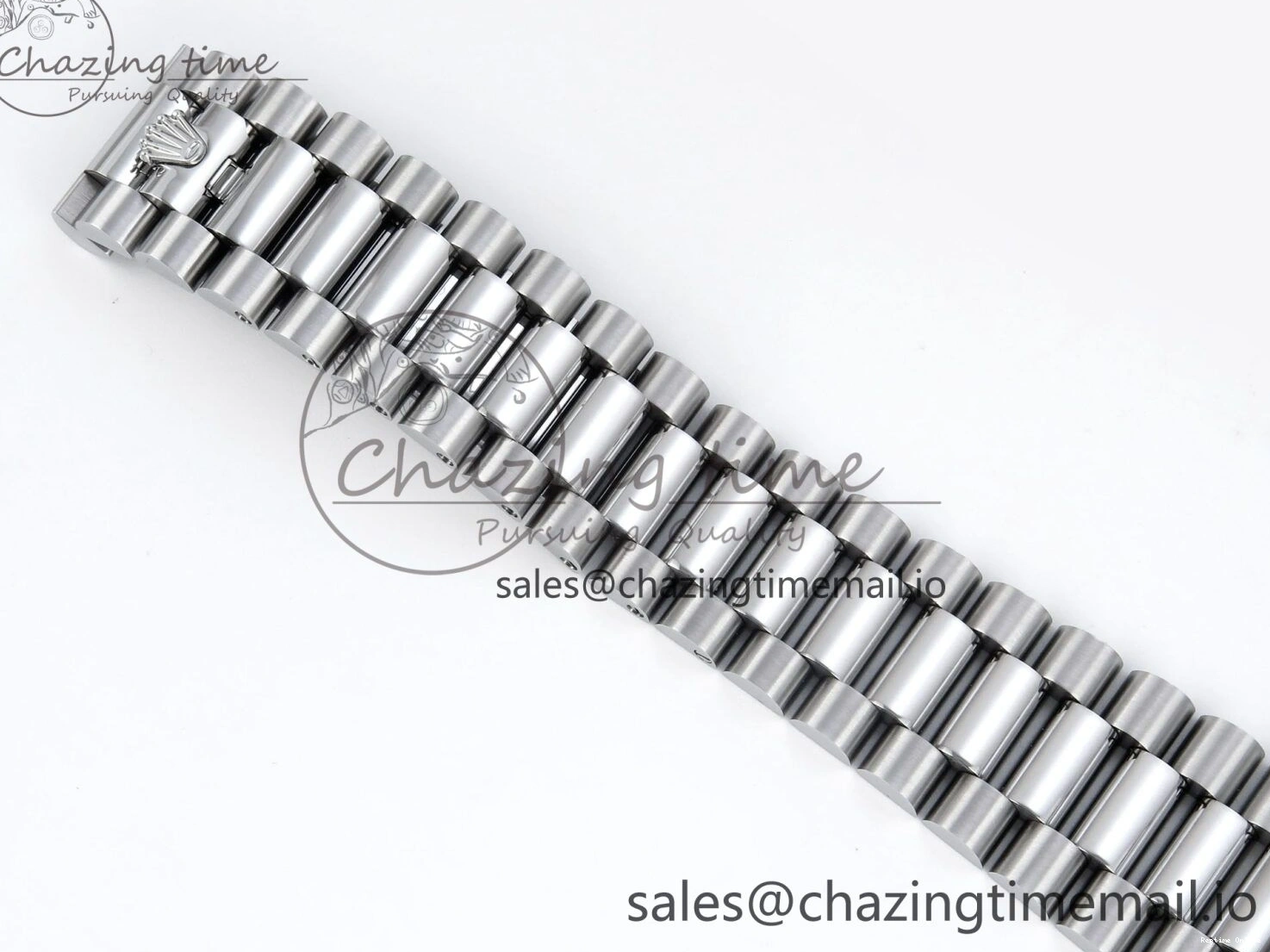 0123 OnTrend Day Date 40 SS 228239 Noob 1:1 Best Edition Black Crystal Dial on President Bracelet A2836 (Gain Weight) 807